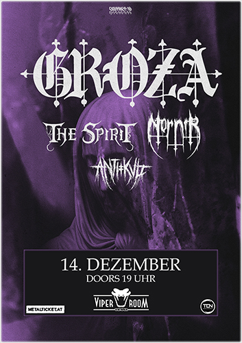 Live: GROZA, THE SPIRIT, NORNIR, ANTIKVLT